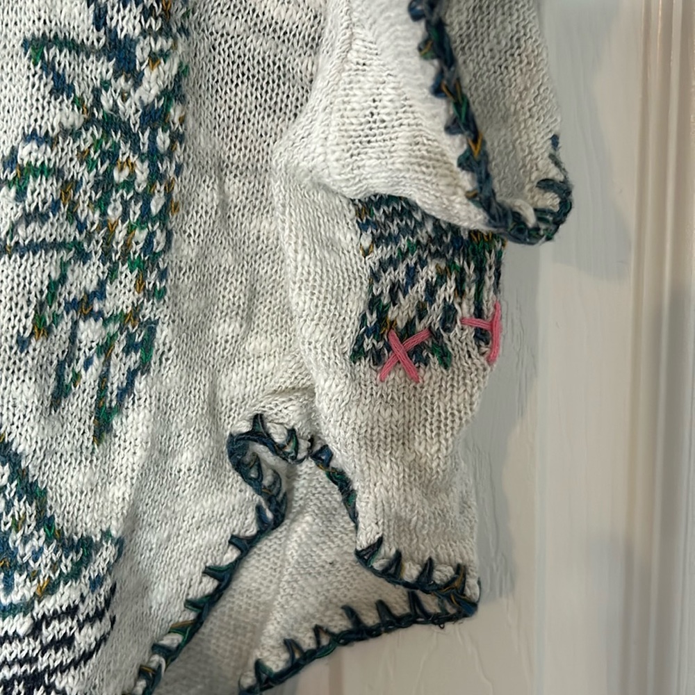 Free People Mayan Starburst Embroidered Sweater - Picture 3 of 7